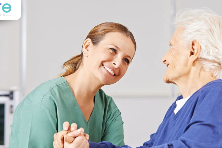 unnamed home care taking care of old women